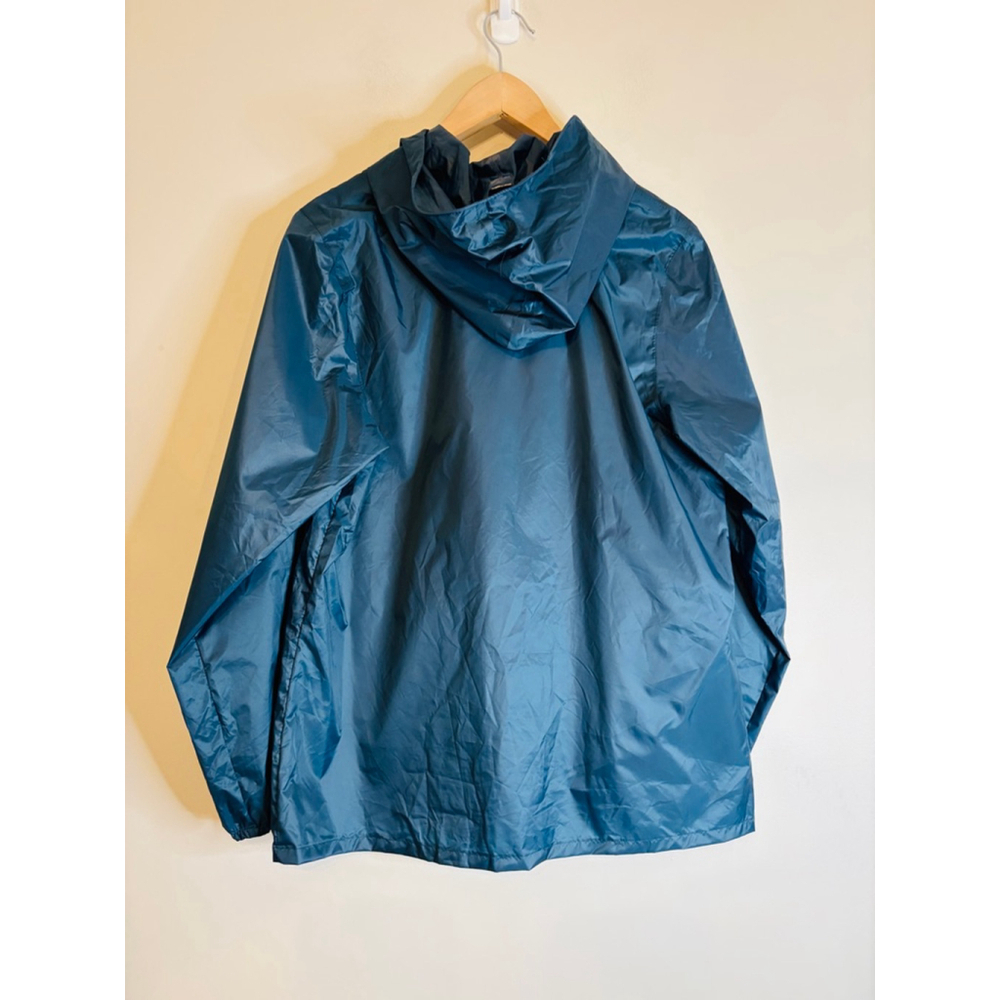 Quechua Womens Waterproof Hiking Raincoat Decathlon S/M Blue Gorpcore Outdoor - Picture 5 of 14